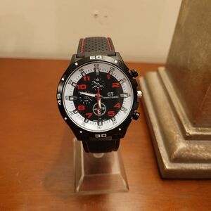 Brand New Black and Red GT Grand Touring Men's Watch
